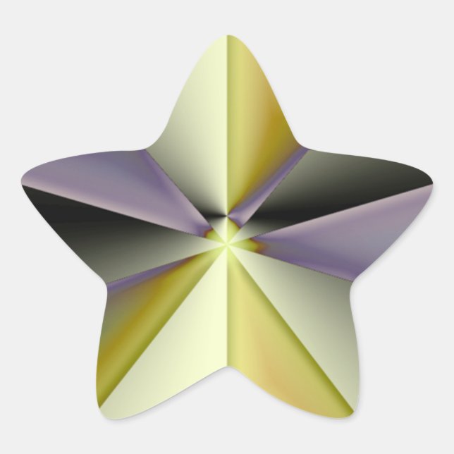 Astra Metallica Star Sticker (Front)