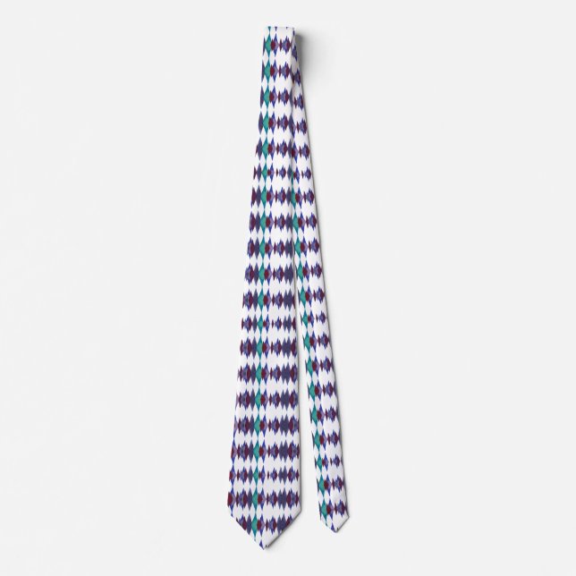 Astract Pattern Neck Tie (Front)