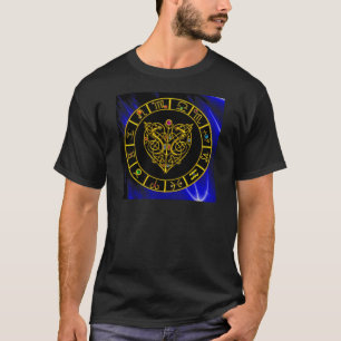 ASTRAL CELTIC HEART Zodiac Signs ,Astrology Chart T-Shirt