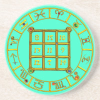 ASTRAL CODE,MAGIC SQUARE 33 Zodiac Astrology Chart