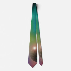 Astral constellation planet green universe workday tie