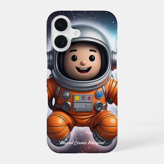 "Astral Journey" iPhone 16 Case (Back)