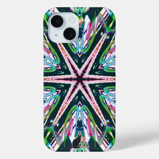 Astral Kaleidoscope coque iphone (Verso)