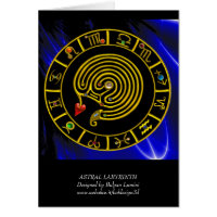 ASTRAL LABYRINTH GOLD ZODIAC CHART Astrologie