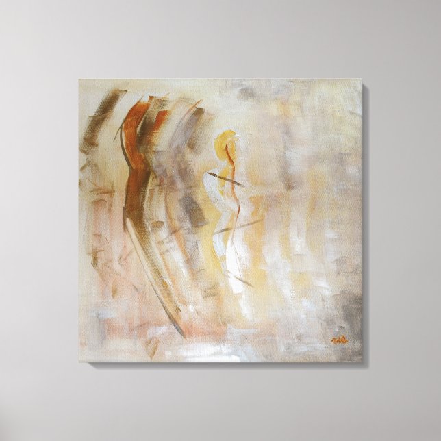 'Astral Lights' by Ramona Walach Canvas Print (Front)