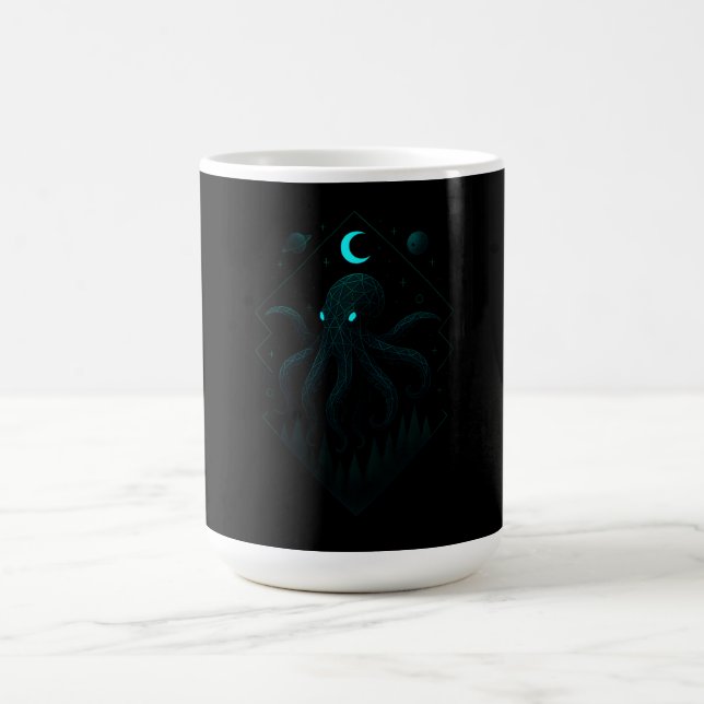 Astral Octopus - Cosmic Intelligence Coffee Mug (Center)