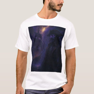 Astral Pirate in Amethyst Light  T-Shirt