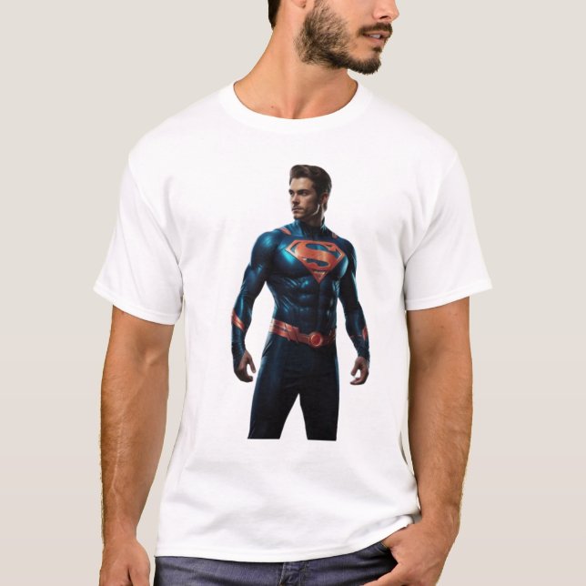 Astral Projection Superhero  T-Shirt (Front)