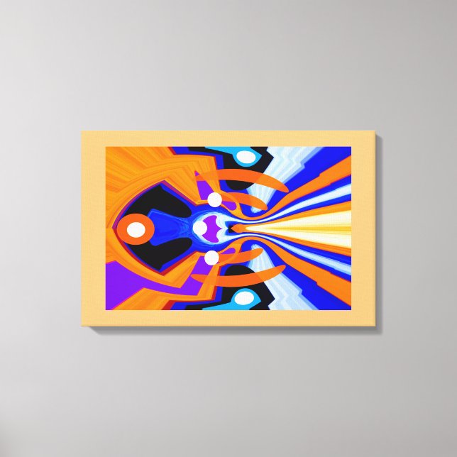 Astral prophecy art canvas print (Front)
