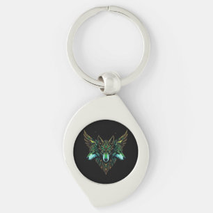 Astral Wolves Keychain