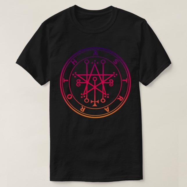 Astraroth Teaches Mathematical Sciences and Handic T-Shirt (Design Front)