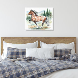 Astrid Tolting Icelandic watercolor Canvas Print