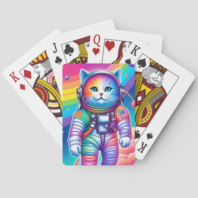 Astro-Cat Playing Cards (Back)