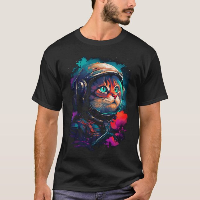 Astro Cat T-Shirt (Front)