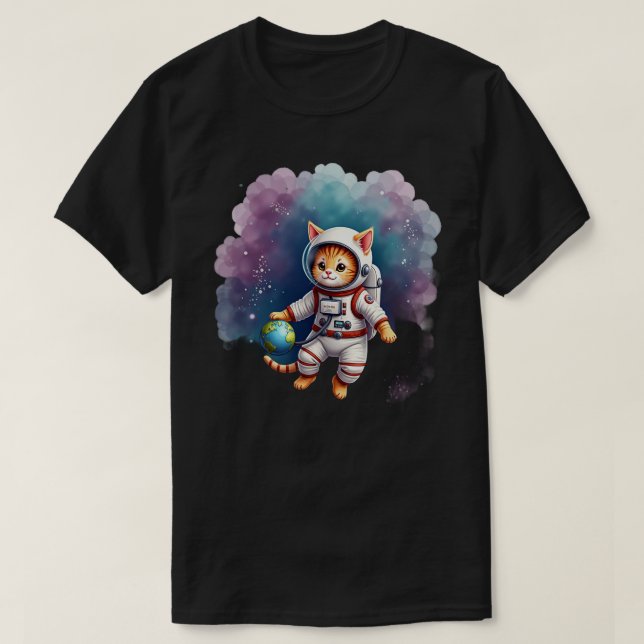 Astro Cat T-Shirt (Design Front)