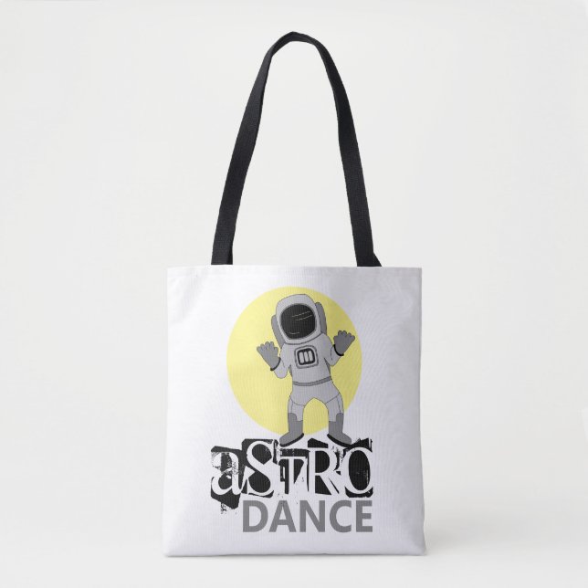 Astro Dance, Astronaut Tote Bag (Front)