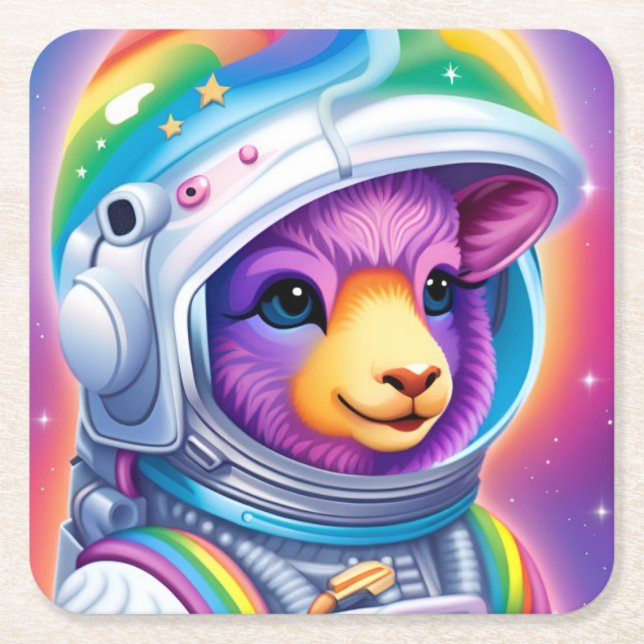 Astro-Lamb Design  - Coaster (Front)