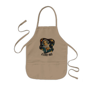 Astro-Nut Peanut, Astronaut Pun Kids Apron