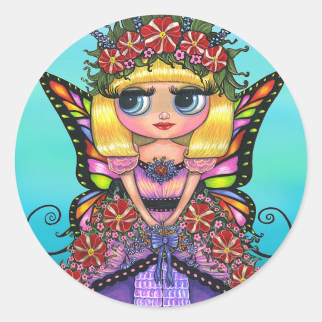 Astro Petunia Fairy Sticker (Front)