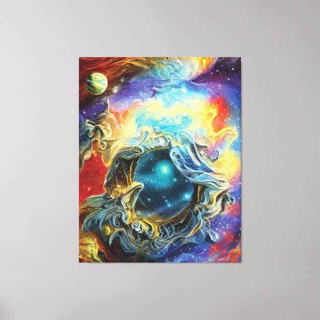 Astro Physics Canvas Print (Front)