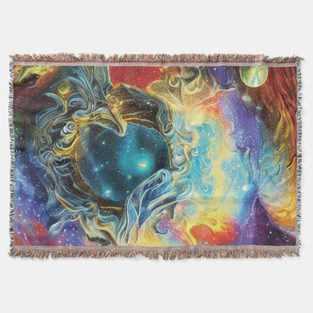 Astro Physics Throw Blanket (Front)