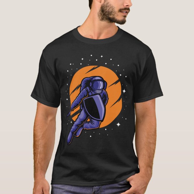 Astro Wars  T-Shirt (Front)