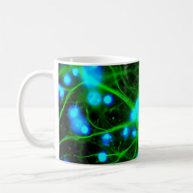 Astrocyte Are Star Shaped Glial Cells in the Brain Coffee Mug (Left)