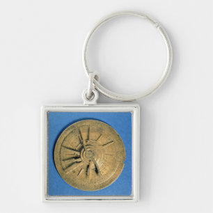 Astrolabe for calculating horoscopes, European Keychain
