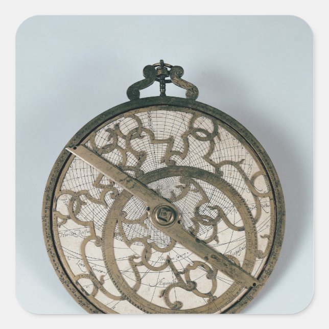 Astrolabe Square Sticker (Front)