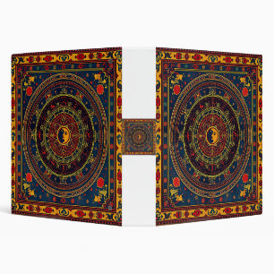 Astrological Oriental Rug Design Binder