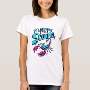 Astrological Scorpio Vibes Vintage Zodiac Sign T-Shirt