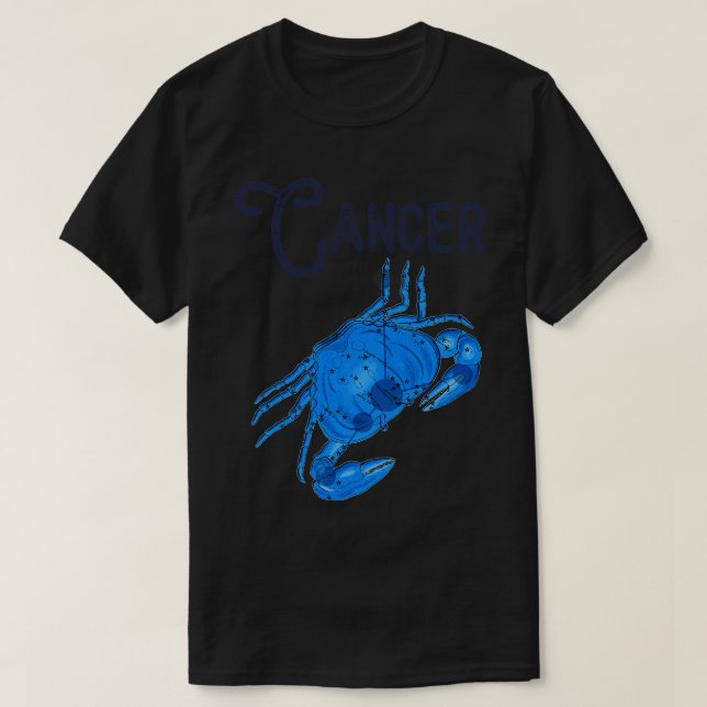 Astrological Sign Zodiac Constellation Design T-Shirt (Design Front)