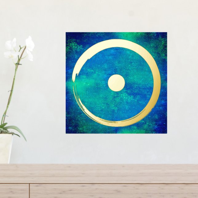 Astrological Sun Sign - Buddhism Zen Circle 1 (In Situ (Entry Table))
