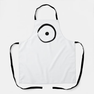 Astrological Sun Sign - Buddhism Zen Circle 1 Apron