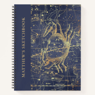 Astrologie Cancer Horoscope Livre de croquis avec