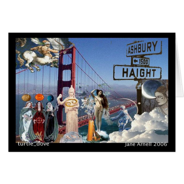 astrology art chart collage (Front Horizontal)