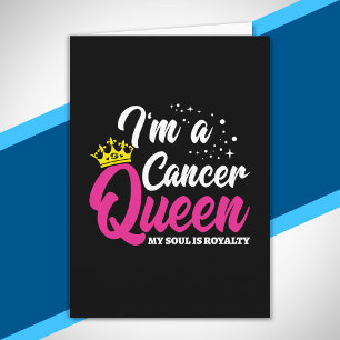 Astrology Cancer Birthday Queen Zodiac June July Card