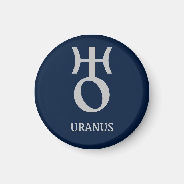 Astrology Charts: The Planet Uranus Magnet (Front)