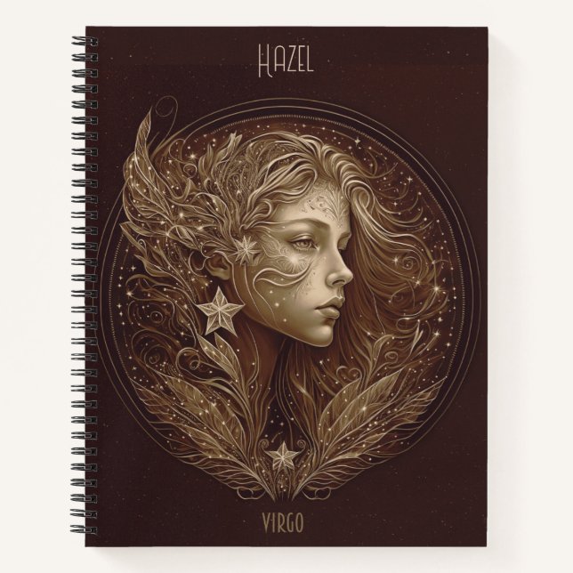 Astrology Notebook for Virgo (Front)