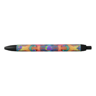 Astrology planet space galaxy universe black ink pen