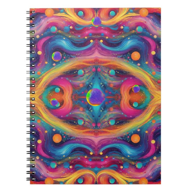 Astrology planet space galaxy universe  notebook (Front)