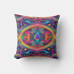 Astrology planet space galaxy universe  throw pillow
