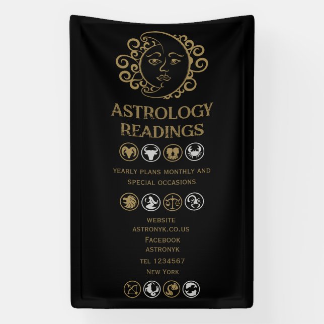 Astrology Reading Banner (Vertical)