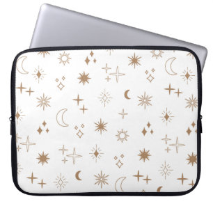 Astrology Star Pattern Laptop Sleeve