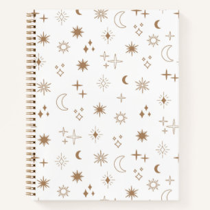 Astrology Star Pattern Notebook
