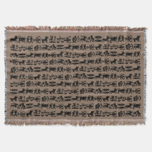 Astrology Throw Blankets Horoscope Gifts Customize