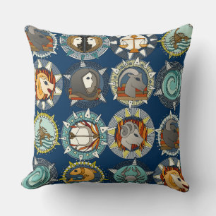 ASTROLOGY THROW PILLOW