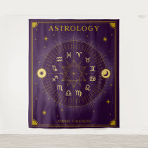 Astrology Zodiac Calendar - Purple