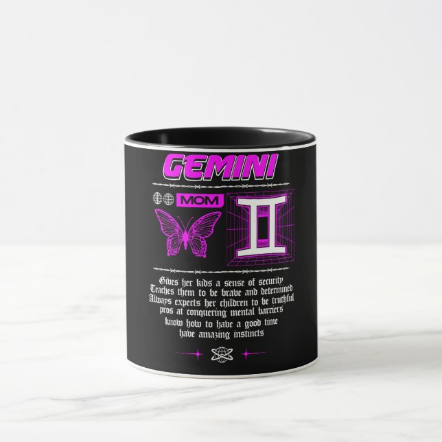 Astrology/ Zodiac Sign//Gemini Mug (Center)