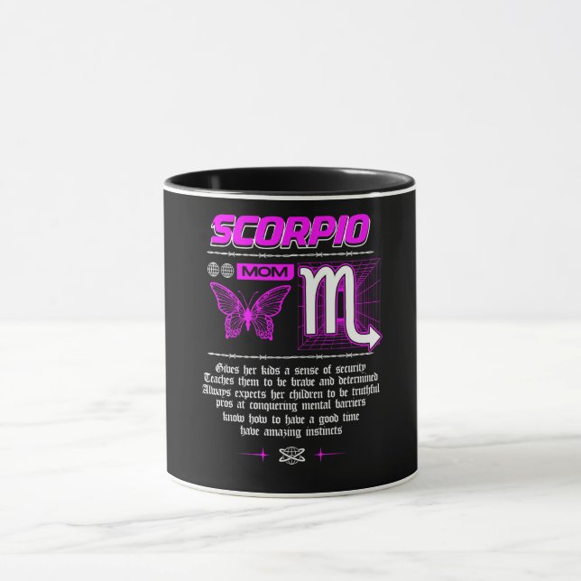 Astrology/ Zodiac Sign//Scorpio Mug (Center)